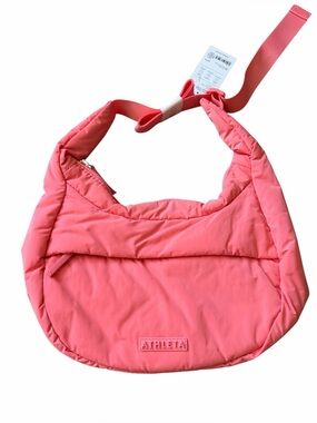 Athleta Coral All About Small  Hobo Crossbody Shoulder Bag